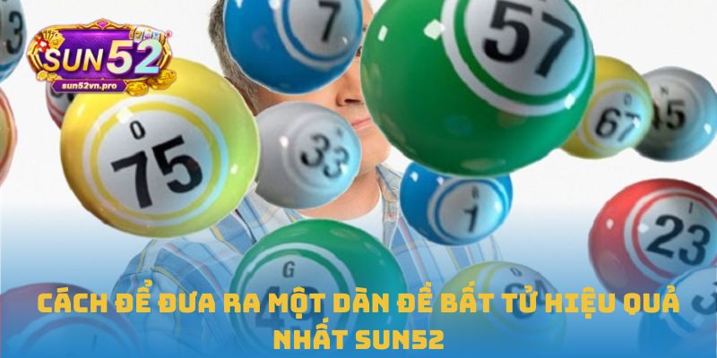 Cách để đưa ra một dàn đề bất tử hiệu quả nhất Sun52