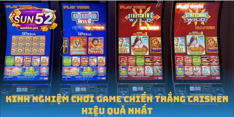 Chiến Thắng Caishen - Game Nổ Hũ Đỉnh Cao Tại Nhà Cái Sun52 3 Kinh nghiệm chơi game Chiến Thắng Caishen hiệu quả nhất